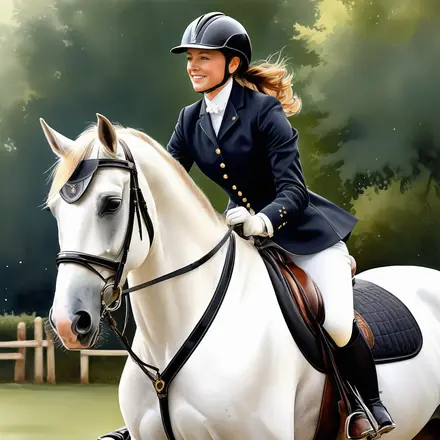 equestrian girl