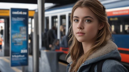 Freya depending on public transport as doesn't have her own car