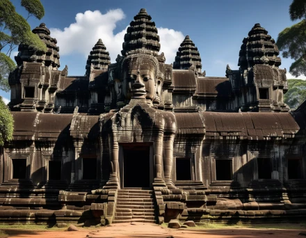 ancient temples of Angkor Wat 