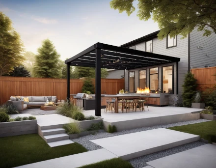 outdoor living are, patio, funiture