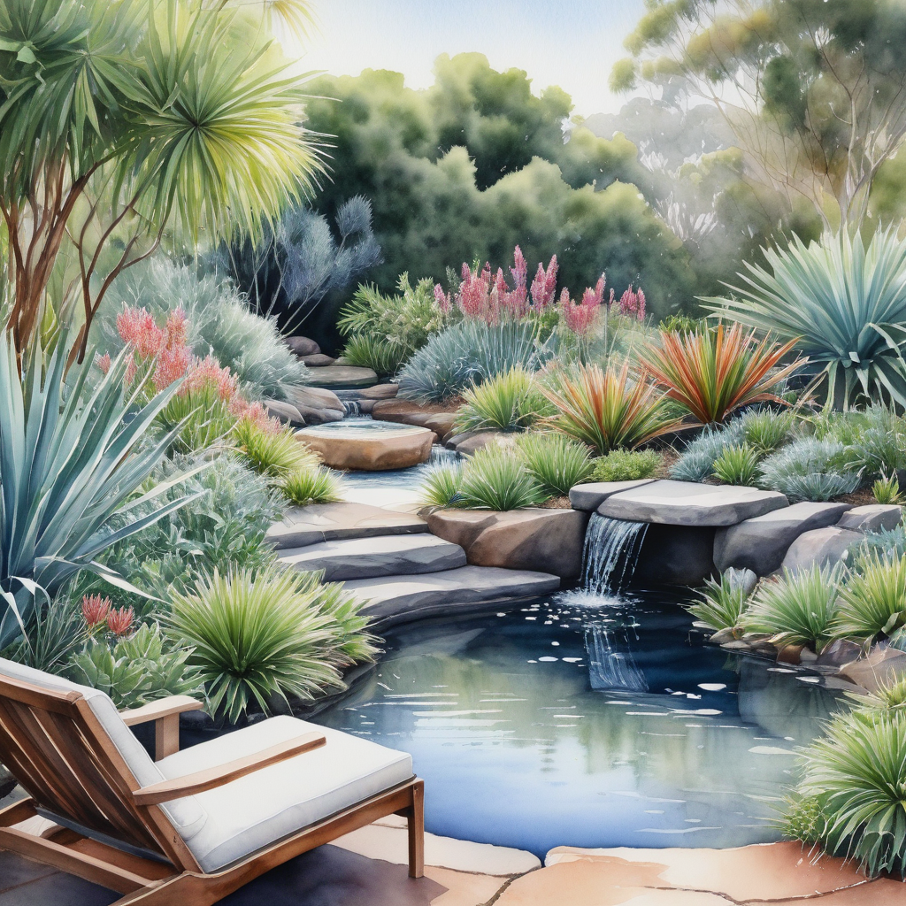 Australian native plants Garden