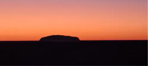 Uluru, Sunrise from Kata Tjuta 28 Aug 2023