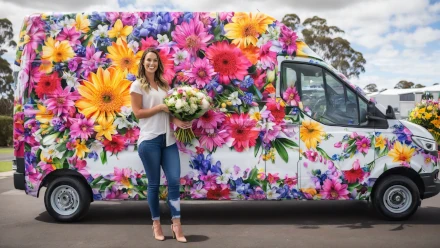 Florists Commercial Delivery Vans
