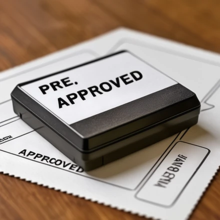 Pre-Approval for Loan Stamp
