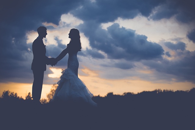 wedding couple