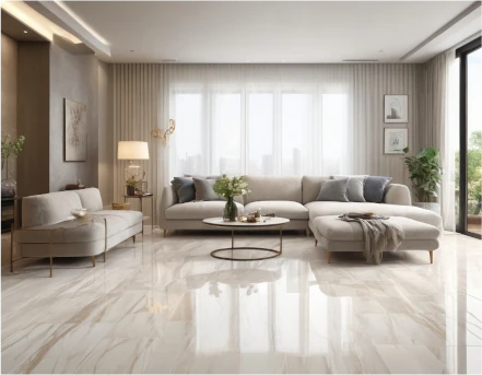 Living Room Flooring Porcelain Tiles